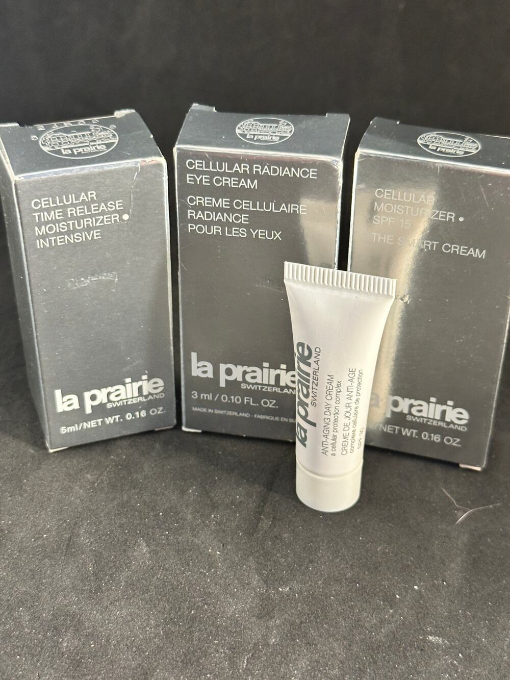 NIB La Prairie Samples Anti-Aging cream Time Release Radiance Cream Moisturizer